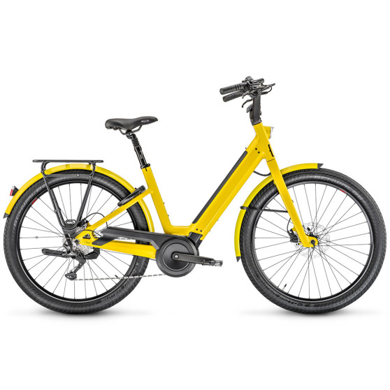 Vélo ville électrique Moustache Lundi 27.1 (400 Wh) jaune