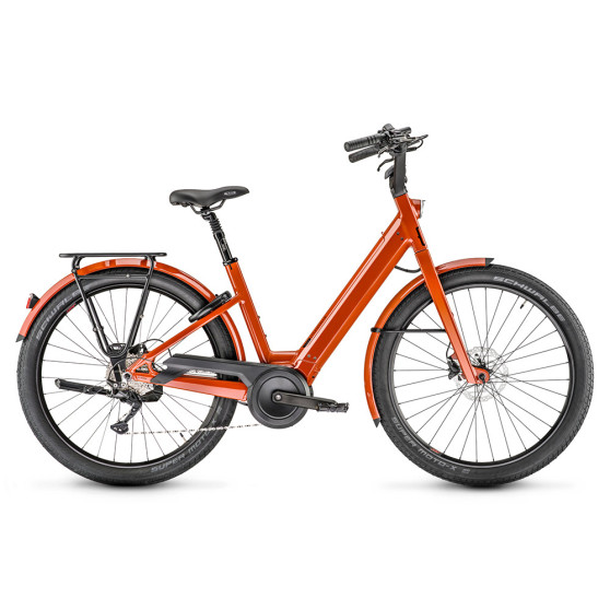 Vélo électrique Moustache Lundi 27.2 orange (500 Wh)