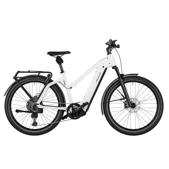 VTC électrique Riese & Müller Charger4 Mixte GT touring ceramic white