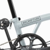 Vélo pliant Brompton P Line Urban acier titane (guidon H)