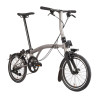 Vélo pliant pliant Brompton T Line Urban gris