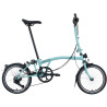 Vélo pliant Brompton C Line - 12 vitesses - Guidon H (2024-2025)