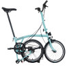 Vélo pliant Brompton C Line - 12 vitesses - Guidon H (2024-2025)