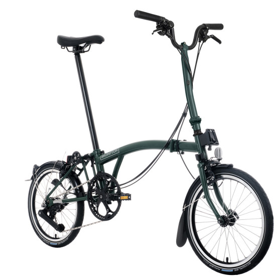 Vélo pliant Brompton C Line - 12 vitesses - Guidon H (2024-2025)